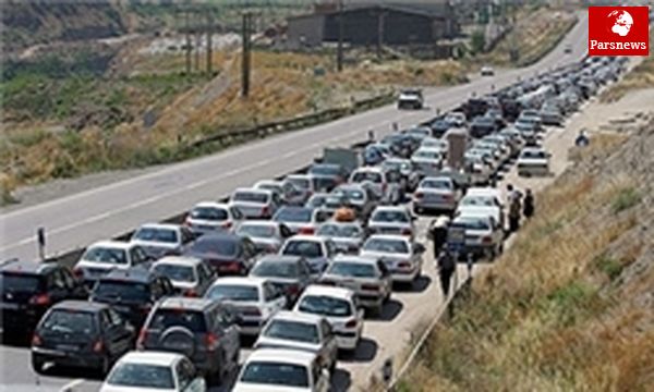 بارش برف در جادههای ۵ استان