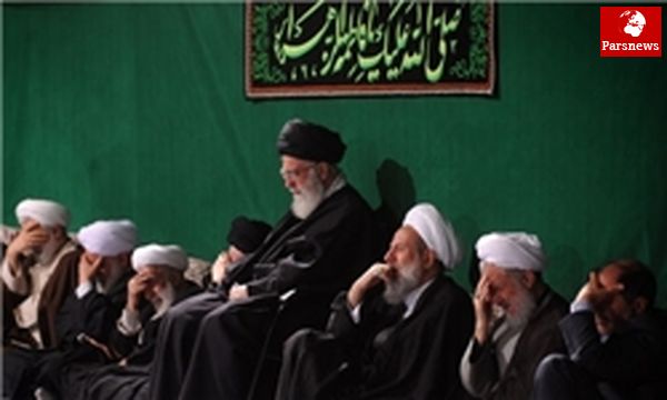 دومین شب عزاداری حضرت فاطمه زهرا (س) با حضور رهبر معظم انقلاب