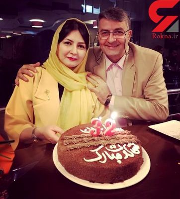 مستر بین ایران در کنار دختر 32 ساله اش/عکس