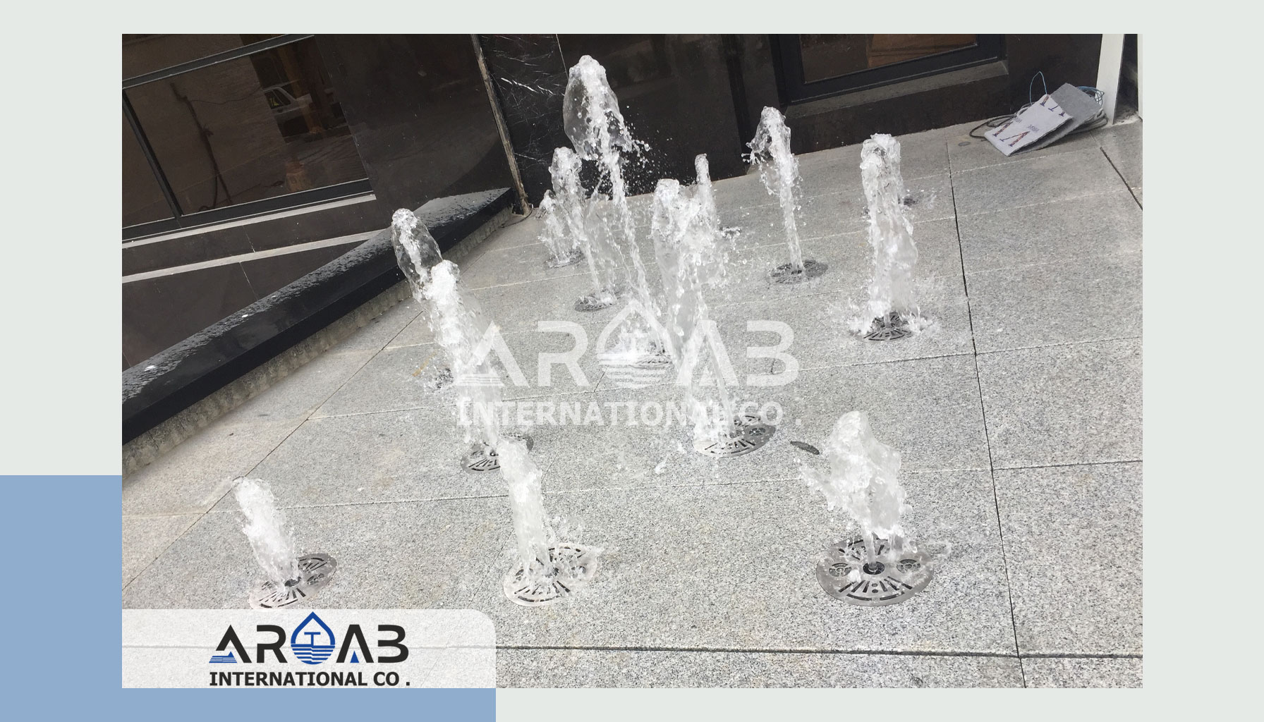 آبنمای کف خشک