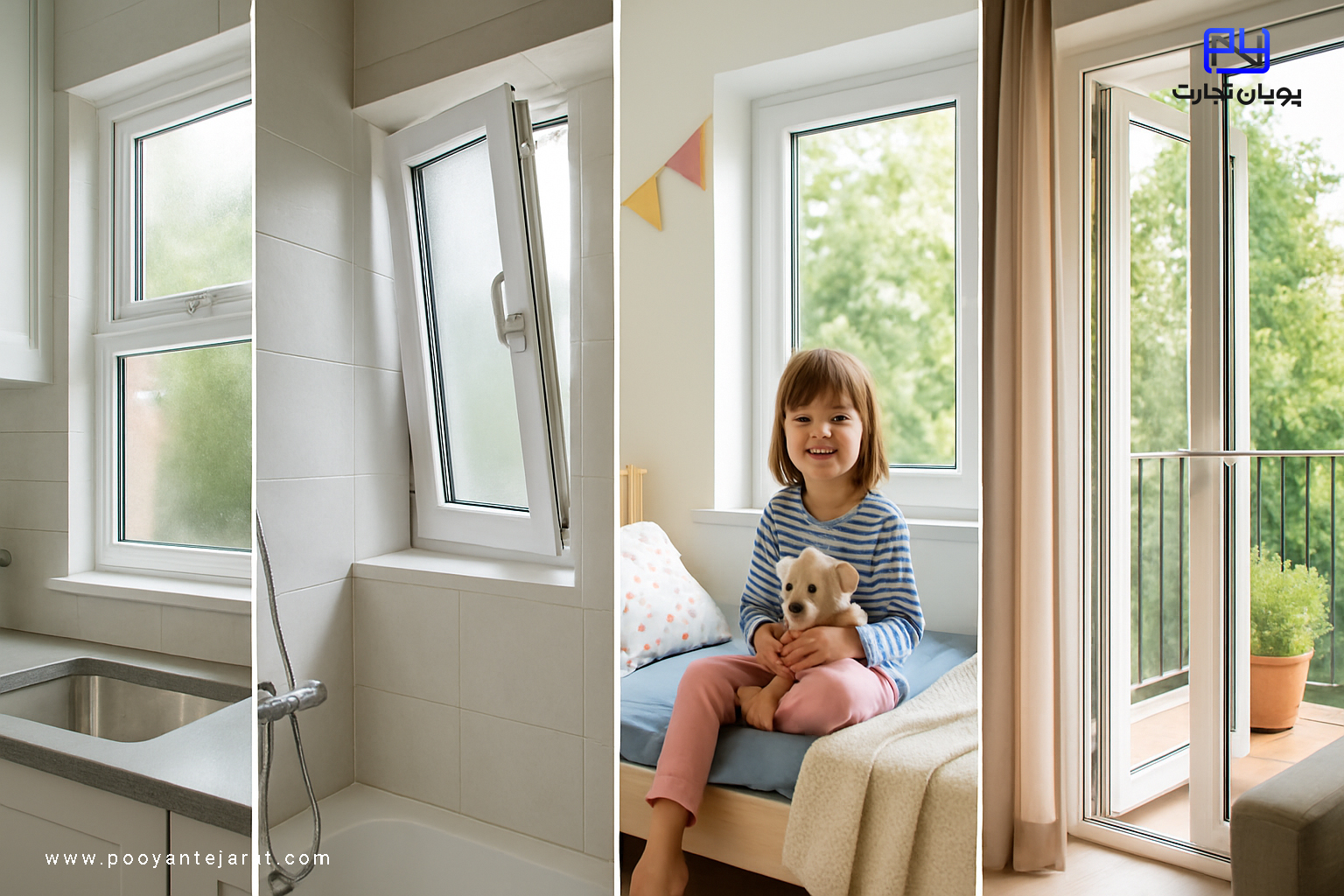 موارد مورد استفاده از پنجره دوجداره upvc