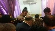 عیادت استاندار کرمانشاه از مصدومان زلزله دیشب 