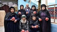 سعید آقاخانی با عمه هایش + عکس