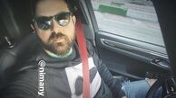 هومن سیدی سوار بر ماشین لاکچریش + عکس