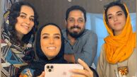 سوگل طهماسبی در کنار همکارانش + عکس