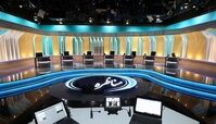 دکور برنامه تلویزیونی مناظره انتخابات سوژه شد ؛ داستان چیست ؟