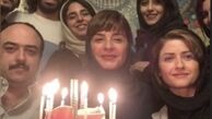 تولد سیما تیرانداز با هنرجویانش + عکس
