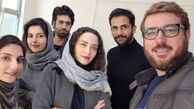 بهنوش طباطبایی و محسن کیایی در رد خون+عکس