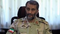 فرمانده مرزبانی نیروی انتظامی جمهوری اسلامی ایران وارد شلمچه شد 