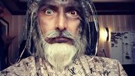 چهره گربه طوری امین زندگانی + عکس