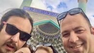 علی اوجی‌ و ‌نرگس محمدی در سفر + عکس