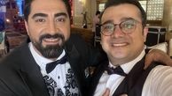 سپند امیرسلیمانی در کنار آقای صدای ایران + عکس
