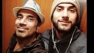 نصرالله رادش و پسر بزرگش + عکس