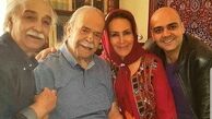 مهمانی خانوادگی پاک نیت ها در خانه محمد علی کشاورز+عکس