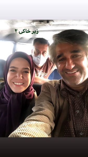 سلفی ستاره پسیانی با زیرخاکی ها + عکس