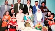 جمعی از بازیگران محبوب در یک سریال قدیمی + عکس