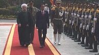 استقبال رسمی روحانی از رییس جمهوری اندونزی