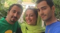 نفیسه روشن‌ در میان برادرانش + عکس