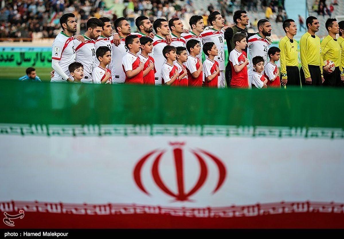 تیم ملی فوتبال ایران یک پله سقوط کرد