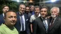 سام نوری در یک میهمانی + عکس