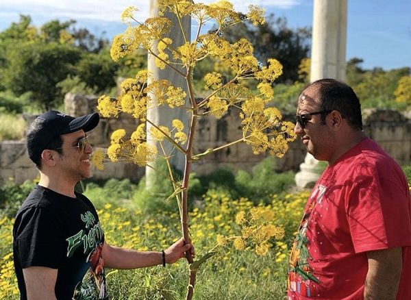 طبیعت گردی علی اوجی و امیر کربلایی زاده + عکس