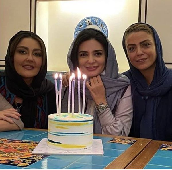 لیندا کیانی با دوستان مشهورش + عکس