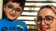 ست کردن شیلا خداد و پسرش + عکس