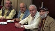 قابی از جمع بازیگران پیشکسوت + عکس