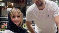شاهرخ استخری و همسرش در کافه + عکس