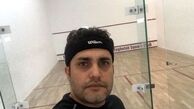 امیرمحمد زند در باشگاه اسکواش + عکس