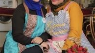 لباس آشپزی بهاره رهنما در خانه + عکس