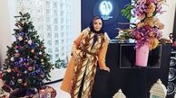 تم کریسمسی سپیده خداوردی + عکس