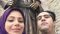 عکس صبا راد با مانی خان و گنجعلیخان!