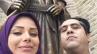 عکس صبا راد با مانی خان و گنجعلیخان!