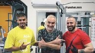بیژن بنفشه خواه و دوستان بدنسازش + عکس