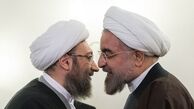 پاسخ شیخ صادق لاریجانی به ژست رسانه ای رییس جمهور/ وقتی روحانی قلم رسانه‌ها را شکست