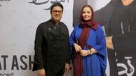 حضور خانم بازیگر در کنسرت حجت اشرف زاده+عکس