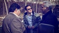 مهران مدیری در پشت صحنه سریال هیولا  1+ عکس