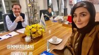 مریم معصومی و دوستانش در محل کار + عکس