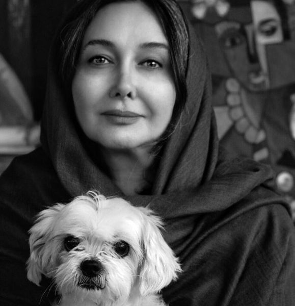 کتایون ریاحی و سگش + عکس