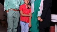 احمد نجفی و همسر روس او + عکس