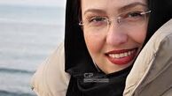 تبلیغ معصومه کریمی برای یک نمایش/عکس