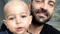 مهران نائل و پسرش + عکس