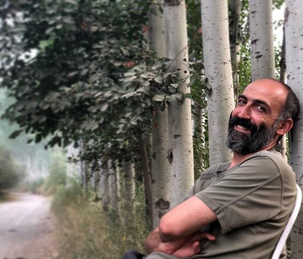 هادی حجازی فر در جاده ای سرسبز + عکس