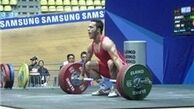 
پنجمی جابر بهروزی در وزنه برداری قهرمانی آسیا
