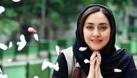 بهاره کیان افشار با شالی زیبا