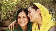 عاشقانه های سانیا سالاری با مادرش + عکس