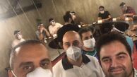 کارکردن علیرام نورایی در روزهای کرونایی + عکس