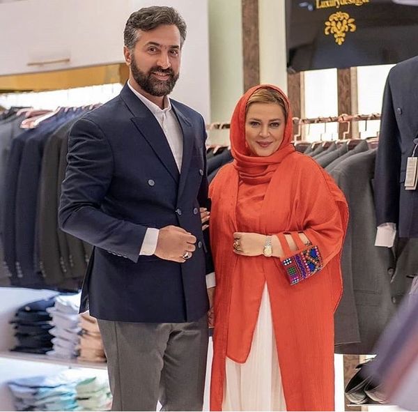بهاره رهنما و همسرش در مزون + عکس
