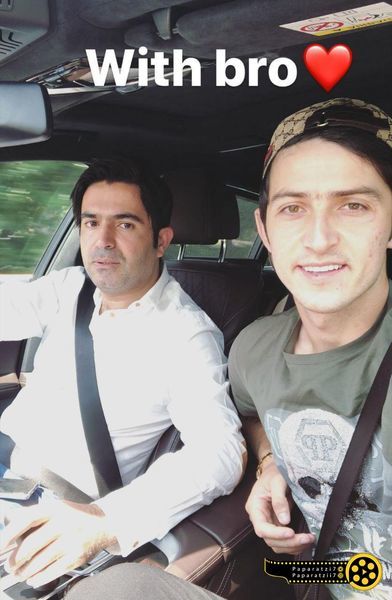 سردار آزمون و برادرش + عکس